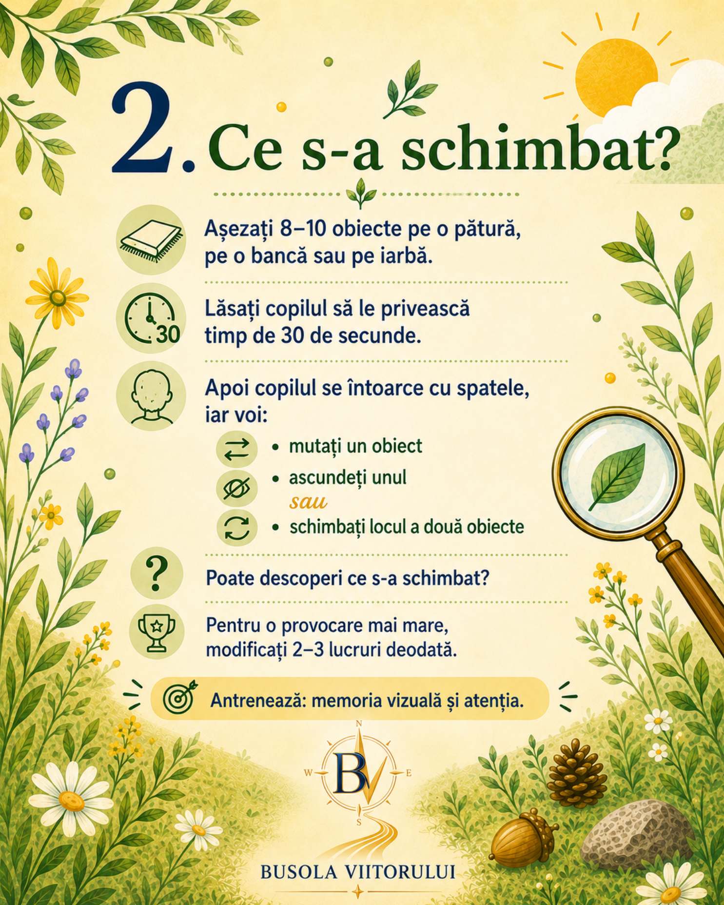 Jocuri în natură 1 — activitate 3