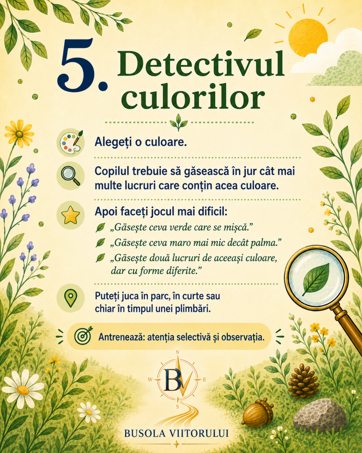 Jocuri în natură 1 — activitate 6