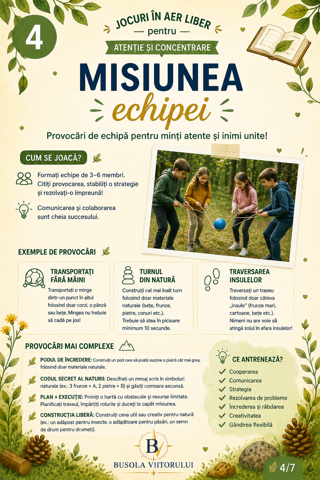 Jocuri în natură 2 — activitate 4